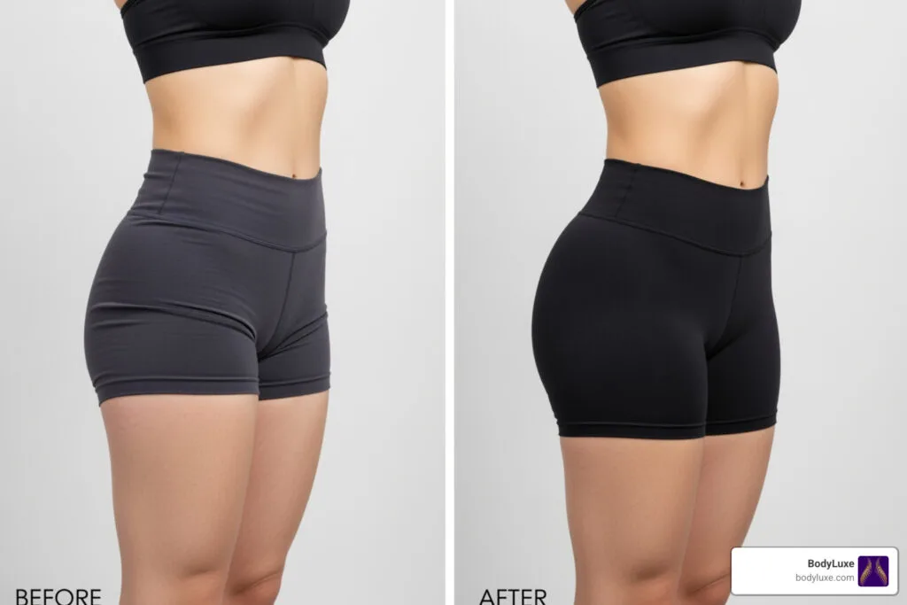 fat transfer hip injections before and after